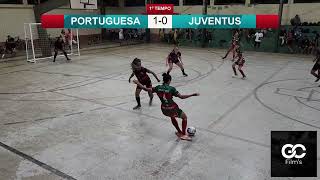 PORTUGUESA 7x2 JUVENTUS  1ª RODADA  1ª FASE  TAÇA XINGU FEMININO 2024  EDIÇÃO VERÃO [upl. by Irtimd621]