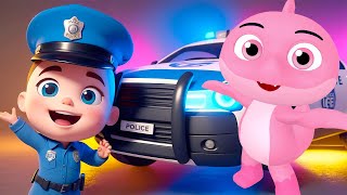 Police Officer Song  Childrens Music  Baby Shark [upl. by Baryram561]