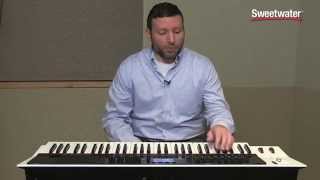 Nektar Panorama P6 61key MIDI Controller Keyboard Demo  Sweetwater Sound [upl. by Sidoney]