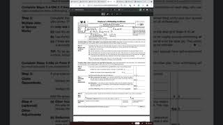 Tax Help  W4  Spanish [upl. by Llenaj409]