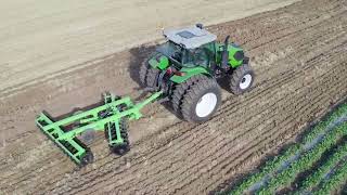 AGRICM tractors AL1504 and AS2404 in field operation video [upl. by Puttergill354]