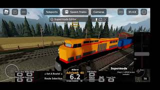 Derailing trains in rails unlimited supermode editer￼ [upl. by Issor]