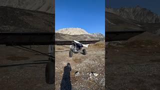 Playing in the Talkeetna mountains iflyalaska aviation ifly flying mountains supercub [upl. by Ainorev874]