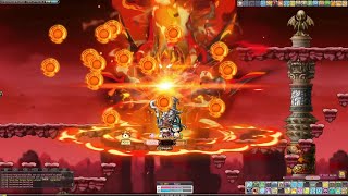 Maplestory GMS Reboot 285 FirePoison Mage Equip Update [upl. by Olodort]