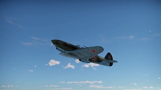 Yak victory over Messer from an unfavourable situation War Thunder [upl. by Ennahtebazile975]