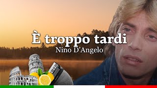 E troppo tardi  Brano originale di Nino DAngelo [upl. by Brade]