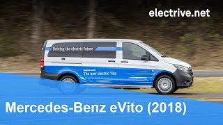 MercedesBenz eVito 2018 – Fahreindrücke von der Premiere [upl. by Dewhirst]