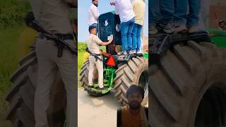 Police wale ne plda tractor 🚜tractor tractorvideo tractorlover monster monsterhunter shorts [upl. by Anirrehs23]