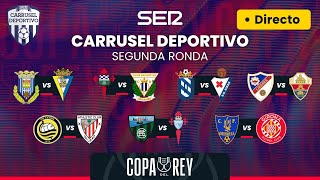 🏆⚽️ La SEGUNDA RONDA de la COPA DEL REY 202324  EN DIRECTO [upl. by Vanya]