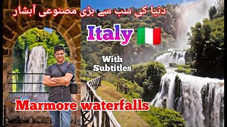 Marmore The Worlds Largest ManMade Waterfalls Are Incredible  Tour Of Italy  Episode 8 [upl. by Geddes]