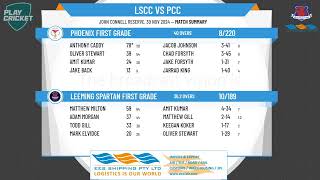 Leeming Spartan First Grade v Phoenix First Grade [upl. by Amyaj988]