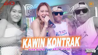 Vita Alvia Ft Arif Citenx  Kawin Kontrak Official Music Video [upl. by Mlohsihc753]