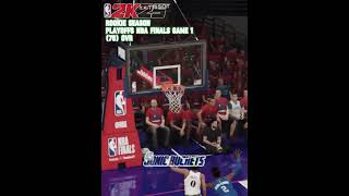 ROOKIE SEASON GAME 1 NBA FINALS NBA 2K25 MYCAREER OLD GEN [upl. by Erena106]