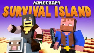 DIAMOND TIME IN THE CITY ★ Minecraft Survival Island 4 [upl. by Yelich]