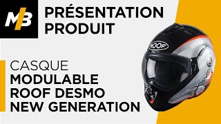 Casque modulable ROOF DESMO New Generation  avis en vidéo par Motoblouz [upl. by Ricca509]