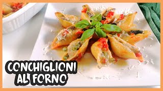 Conchiglioni al forno con funghi e piselli 154 [upl. by Home]