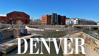 First Day of Spring Walk Denver Colorado USA 4K [upl. by Orian]