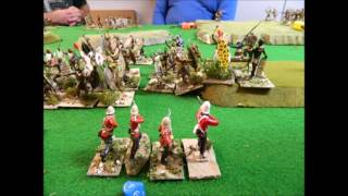 Zulu Wars The battle of Ithebulahimpi in 54mm [upl. by Kobylak]