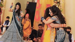 Brides Dance for her Family  Wedding Dance performance  Riansh [upl. by Danielson739]