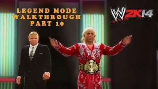 Ric Flair vs Randy Savage 30 Years of WrestleMania Walkthrough WWE 2K14 Part 9 [upl. by Tollmann]