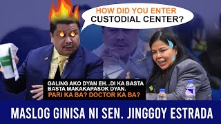 How did you enter the Custodial Center Senator Estrada [upl. by Adeuga475]