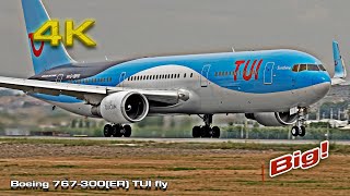 Boeing 767300ER TUI fly GOBYK Alicante [upl. by Muscolo]