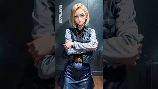 Android 18 人造人間18号 【Poker Face】dance aianimation shorts anime dragonball [upl. by Lebasy776]