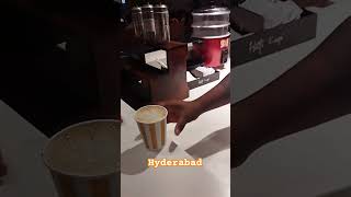 Filter Coffee hyderabad filter coffee lover airport creativity coffeeart hyderabadairport [upl. by Andromeda302]