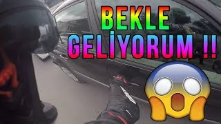 Türkiyede Yaşanan Motosiklet Kazaları Sinirli ve Çılgın İnsanlar Motorcu Kavgaları Ayna Kırma 3 [upl. by Giles]