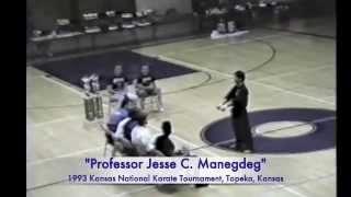 Universal Kempo Karate  quotProfessor Jesse C Manegdeg  Topeka KSquot [upl. by Eivets]