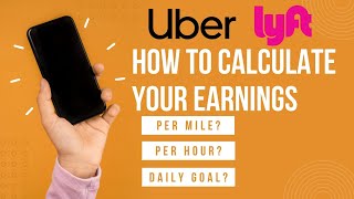 How Do Lyft And Uber Drivers Calculate Their Earnings [upl. by Dnomyar978]