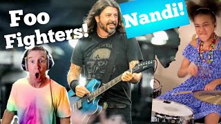 Foo Fighters Feat Nandi Bushell  Everlong REACTION 🔥 [upl. by Anisah]