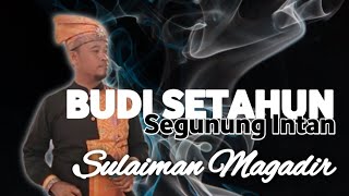 BUDI SETAHUN SEGUNUNG INTAN ORIGINAL SONG AHMAD JAIS amp KARTINA DAHARI   SULAIMAN MAGADIR COVER [upl. by Haisej]