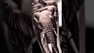 ELEFANTE TATTOO 😱🐘 tattoo tatuajes tattooartist art tattooideas tattoink inked [upl. by Nelon]