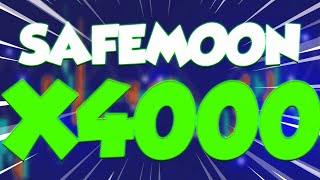 SAFEMOON WILL X4000 HERES WHY amp WHEN  SAFEMOON PRICE PREDICTIONS FOR 2024 [upl. by Barri]