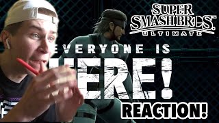 Super Smash Bros Ultimate E3 2018 Reveal REACTION Snake Ice Climbers and MORE [upl. by Clercq]