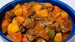 Beef Mechado Recipe Filipino Style [upl. by Jaquiss960]