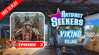 Artifact Seekers Episode 3  Viking Village Full Walkthrough [upl. by Llerehs]