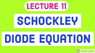 Schokley Diode Equation for Power Diode  Power Diode Characteristics SchokleyDiodeEquation [upl. by Annohsat]