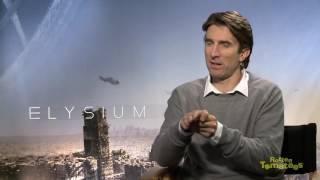 Sharlto Copley Talks Elysium [upl. by Oletha465]