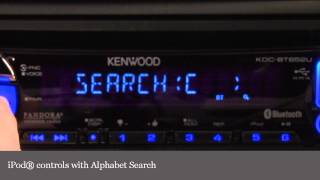 Kenwood KDCBT652U CD Receiver Controls amp Display Demo  Crutchfield Video [upl. by Verena]