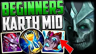 How to Karthus Mid for Beginners Best BuildRunes  Karthus League of Legends [upl. by Thema]