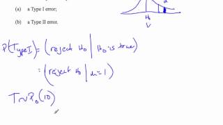 IB MAI HL Type I and II Error [upl. by Yrkcaz]