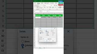 Autofill Data in Seconds with This Excel Shortcut excel autofill series [upl. by Ylaek]