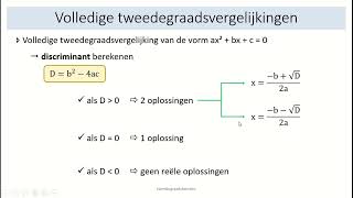 tweedegraadsfuncties  12 volledige tweedegraadsvergelijkingen van de vorm ax²bxc0 [upl. by Anippesuig]