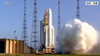 Ariane 5 liftoff  VA226 [upl. by Kinna427]