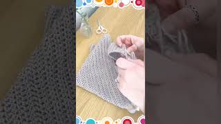 Cómo hacer bolsos tejidos  Ideas de bolsos tejidos a chrochet fáciles de hacer [upl. by Erasaec]