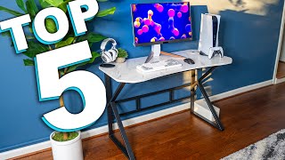 Top 5 Budget Small Gaming Desks on Amazon [upl. by Enialed562]