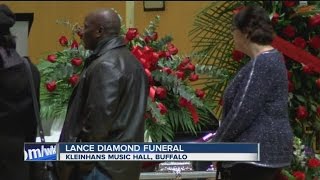 Lance Diamond laid to rest [upl. by Martreb16]