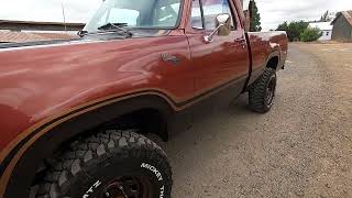 1977 Dodge W100 Power Wagon Walk Around [upl. by Aissac336]